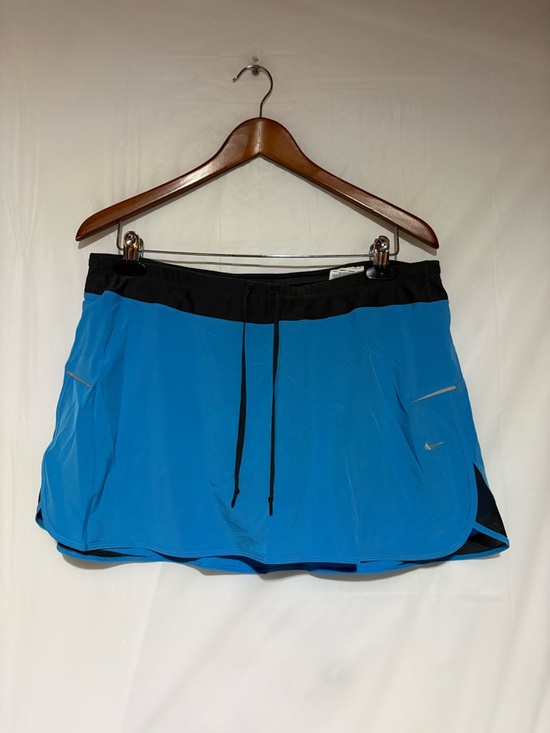 Nike Pants - Nike Blue Athletic Skort with Black Waistband